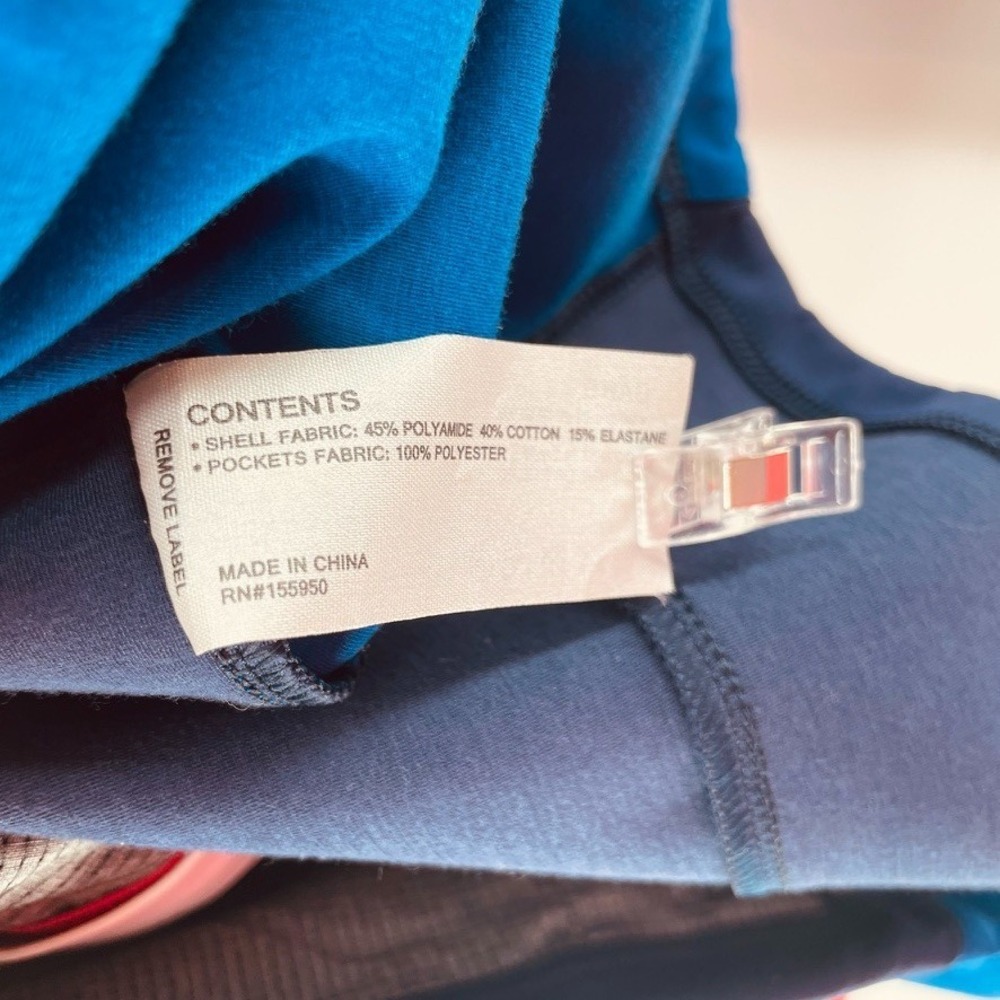Greyson Sequoia Full Zip Jacket Blue S Logo Tennis Golf Retro Colorblock Preppy - Picture 7 of 14